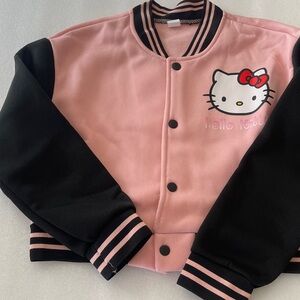 SANRIO FOR HELLO KITTY VARSITY STYLE JACKET NIP SZ 9-10